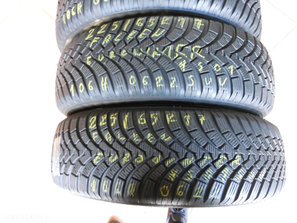 Opony 225/65r17 falken eurowinter hs01 suv 8mm  zima komplet - 2