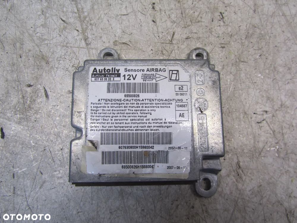 iveco daily 3.0 3.0 hpi 06->uk sensor air bag 63500826 - 1