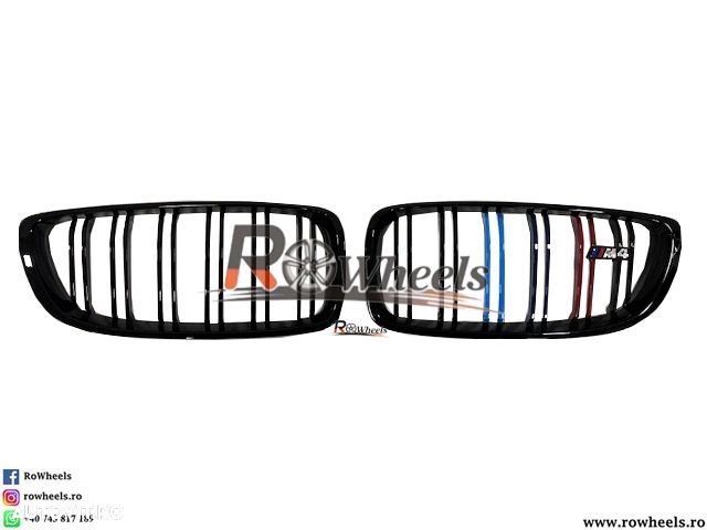 Grila BMW seria4 F32 F33 Glos Black TRI culor Model ///M seria4 F33 - 7