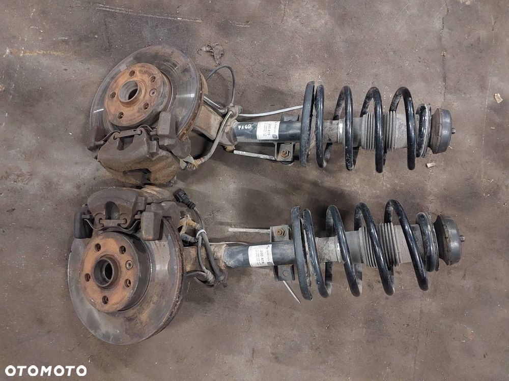 AMORTYZATOR SPRĘŻYNA ZWROTNICA LEWY PRAWY PRZÓD HAMULC ALHAMBRA MK1 2.0 TDI - 1