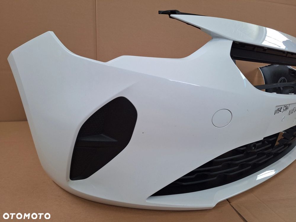 OPEL CORSA F 19-23 NIE KLEJONY! SUPER STAN W KOLOR EWP ZDERZAK PRZÓD PRZEDNI+STELAŻ+KRATKI ORYG. GM 9830280980 WYSYŁKA 2 - 7