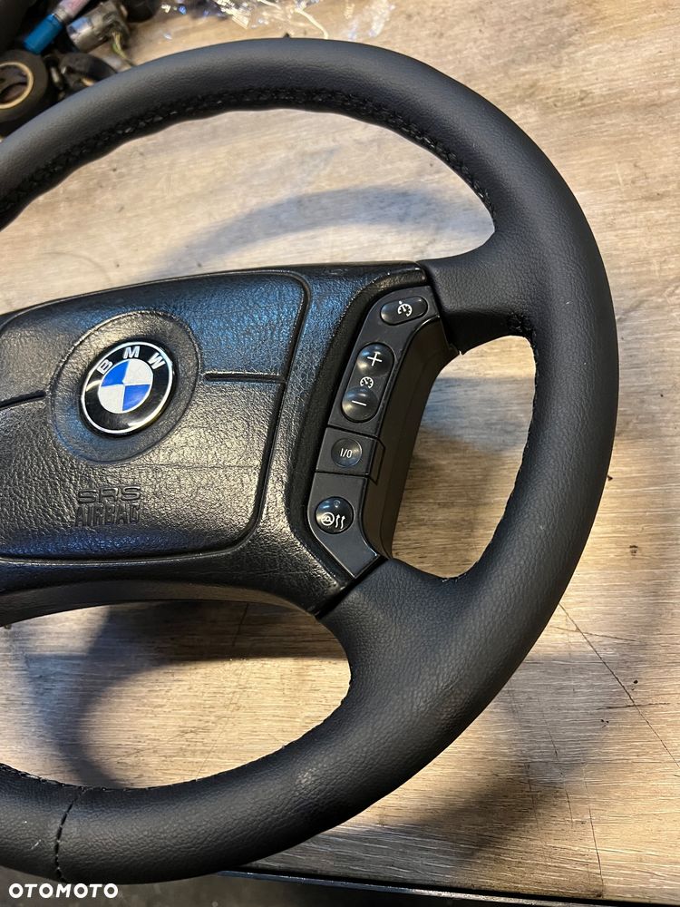 KIEROWNICA AIRBAG GRZANA PODGRZEWANA BMW E39 LIFT od 09.98r Obszyta na Nowo ! - 2