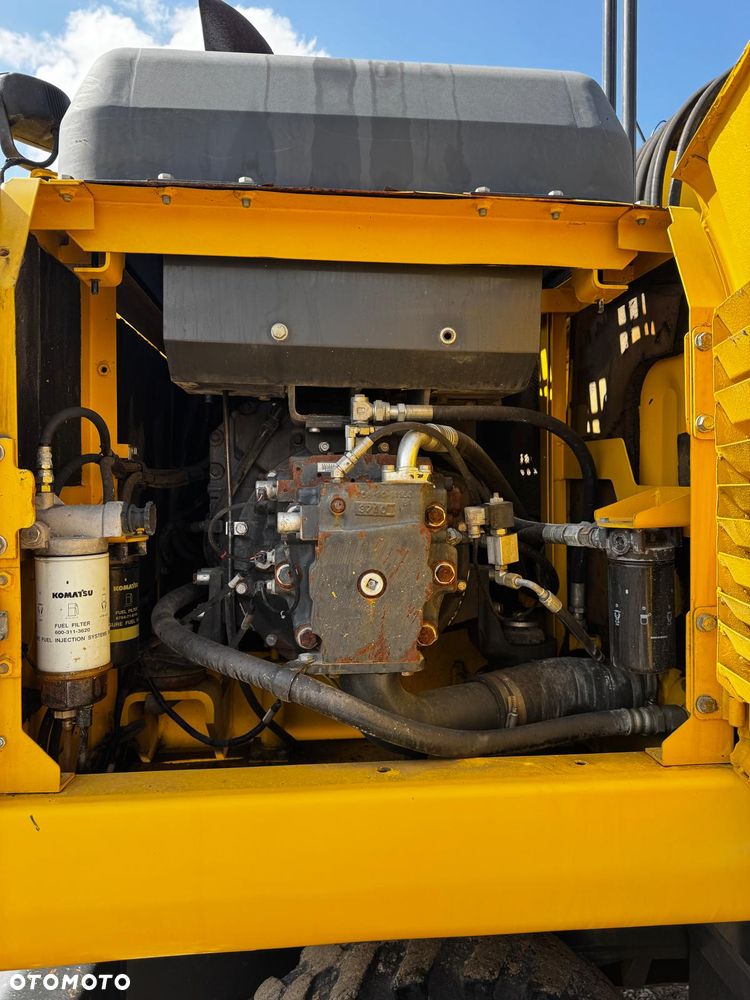 Komatsu PW180 Koparka 19t Kołowa‼️Super Stan Zadbana Stan bardzo dobry. Centralne smarowanie, Klima 2x Osprzęt - 11
