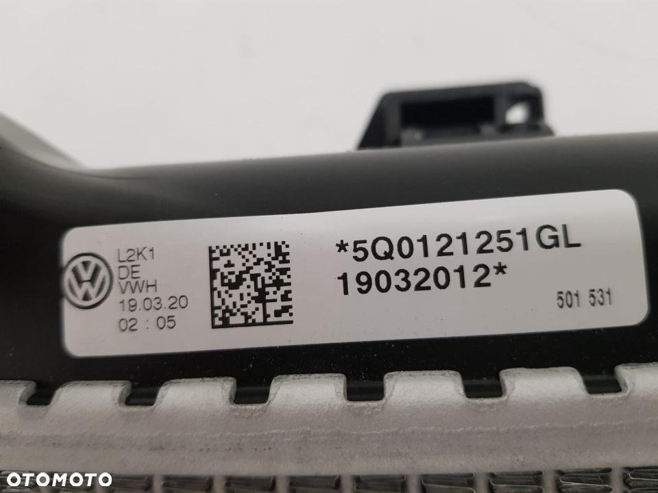 KOMPLET CHŁODNIC CHŁODNICA WODY KLIMATYAZCJI VW SKODA SEAT AUDI 1.4 TSI E-TRON HYBRID GOLF GTE - 4