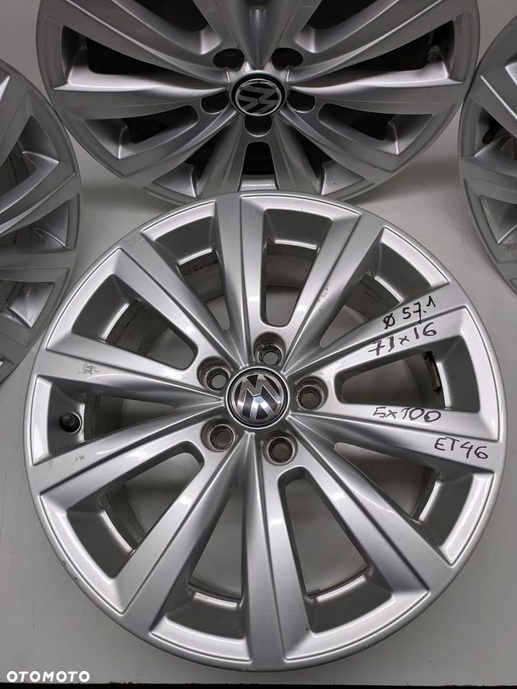 Felgi Aluminiowe R16 5x100 ET:46 Volkswagen - 4