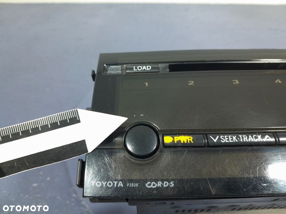TOYOTA PRIUS II 03- RADIO RADIOODTWARZACZ CD 86120-47231 - 8
