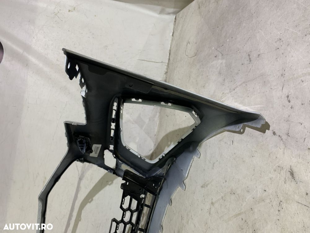 Bara fata Audi A3, S-Line, 2019, 2020, 2021, 2022, 2023, 2024, cod origine OE 8Y0807437F, cu gauri pentru spalatori faruri. - 9