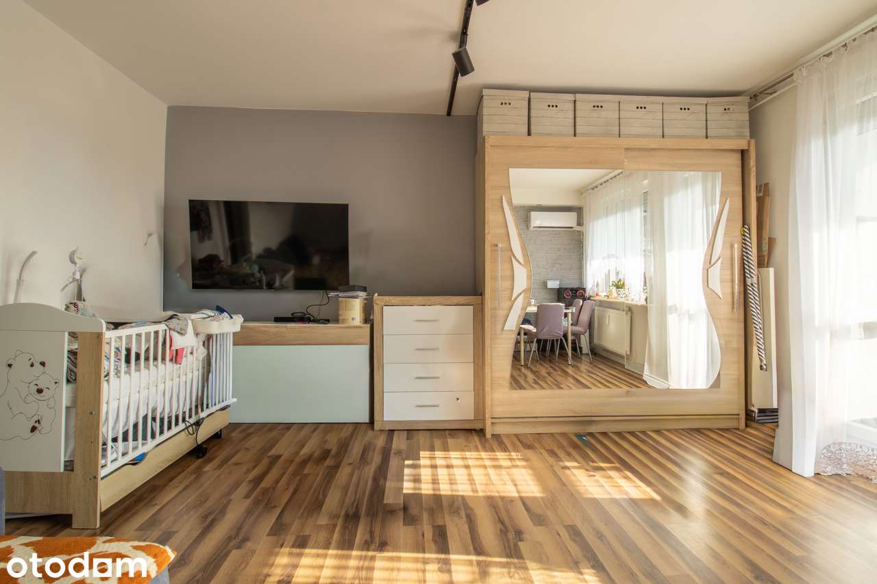 2 pokojowe mieszkanie Żyrardów | balkon, klimatyzacja