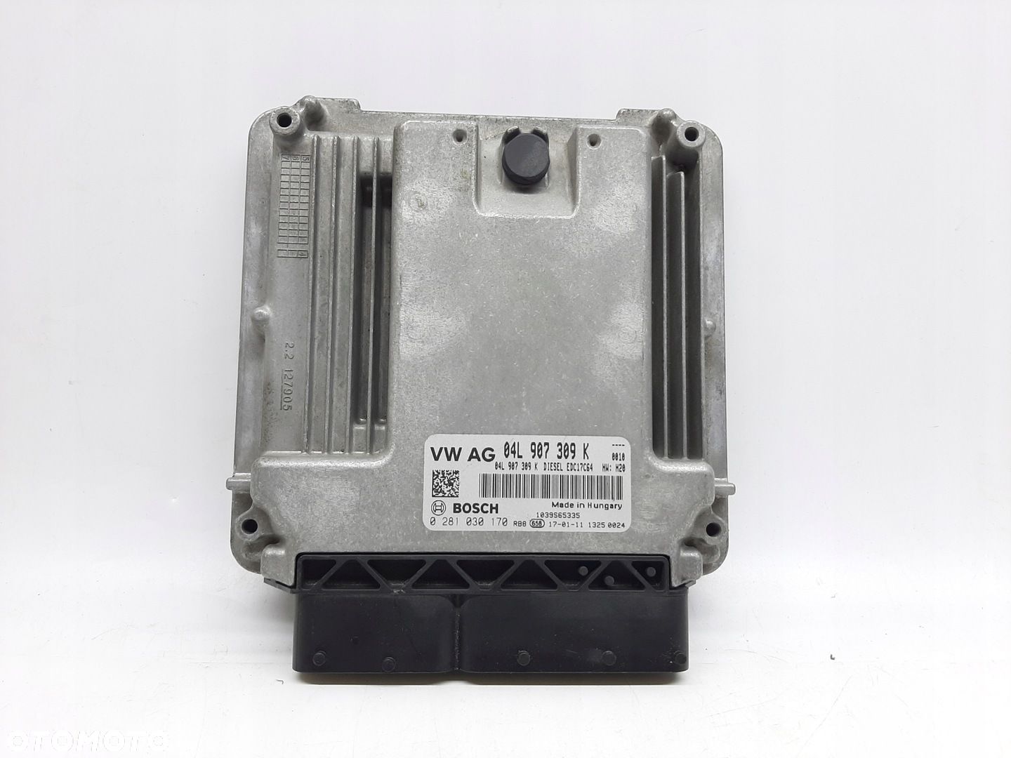 VW CADDY III LIFT DRUGI 2015- 2.0 TDI KOMPUTER STEROWNIK SILNIKA 04L907309K - 1