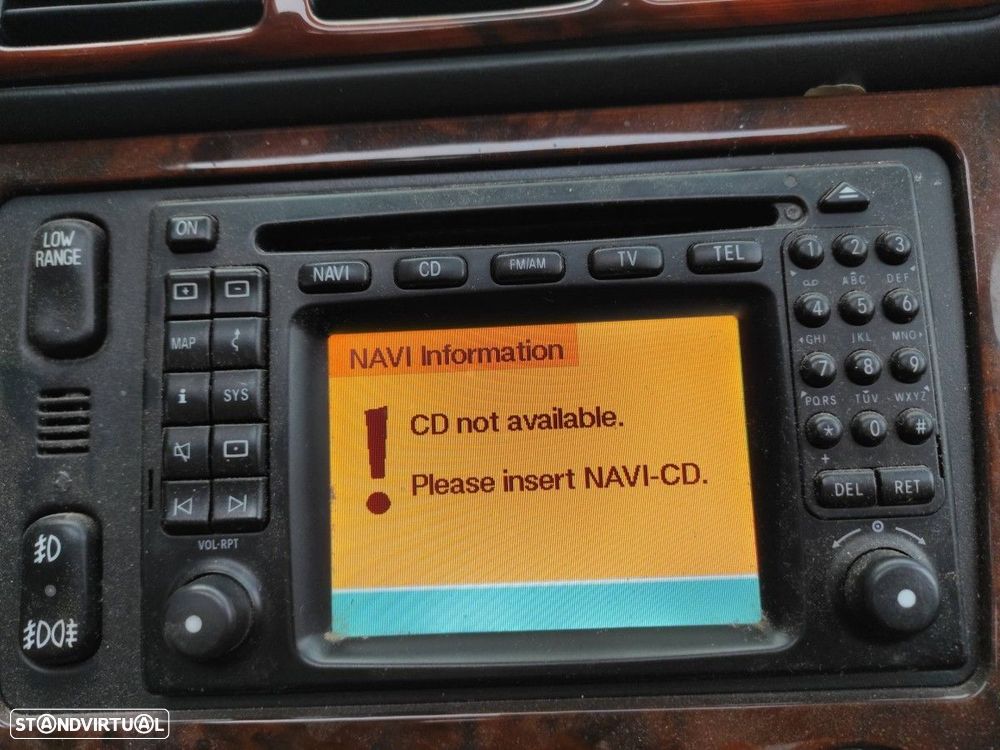 SISTEMA NAVEGAÇÃO GPS MERCEDES CLASE M (W163) 320 (163.154) - 8