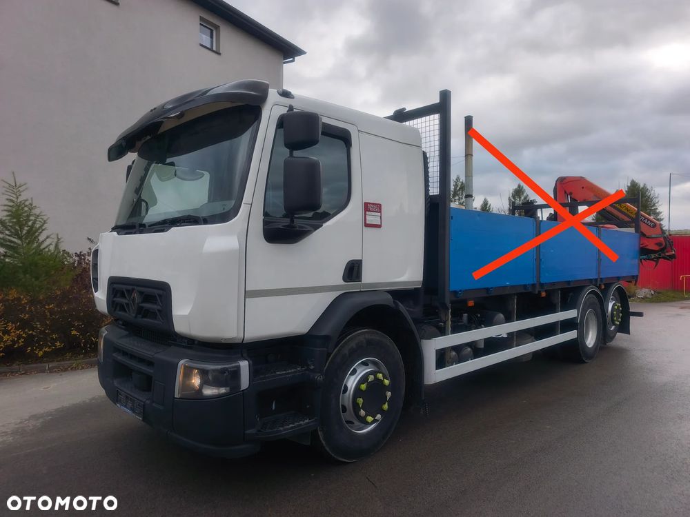 Renault D 26.320 6x2 podwozie do zabudowy - 1