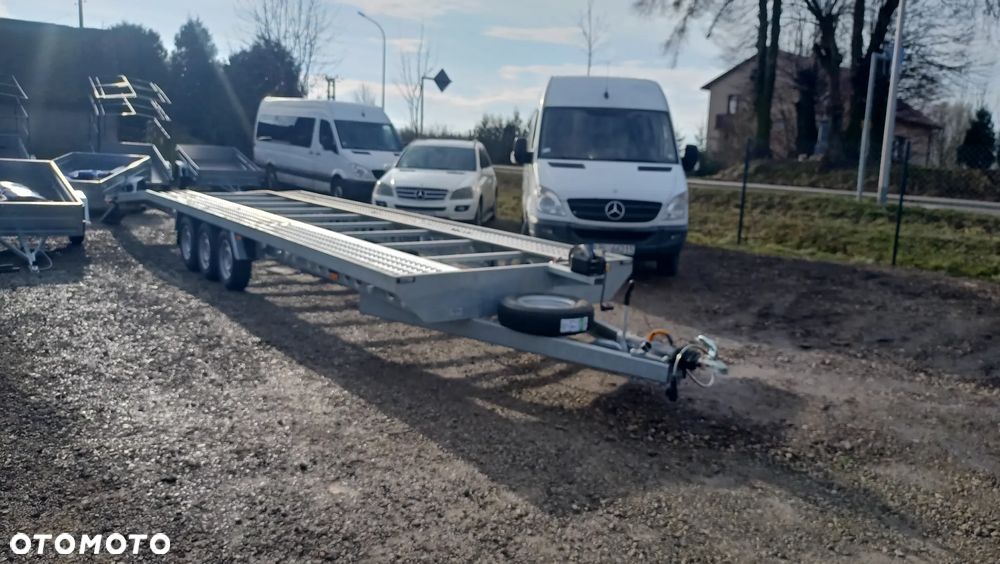Inny NOWA 2025 PRZYCZEPA FRACHT 210X125 230X125 250X125 270X125 300X125 250X150 270X150 300X150 PRZYCZEPA POD MINIKOPARKĘ 300X150 2700DMC 350X180 3500DMC przyczepa laweta 5m 5,5m 6,5m 8,5m na dwa samochody laweta budowlana wywrotka GEWE i inne - 6