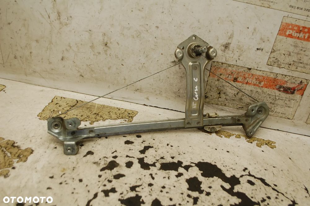 PODNOŚNIK MECHANIZM SZYBY LEWY PRAWY TYŁ TYLNY MANUALNY OPEL CORSA C 5D 09114706 09114705 - 4