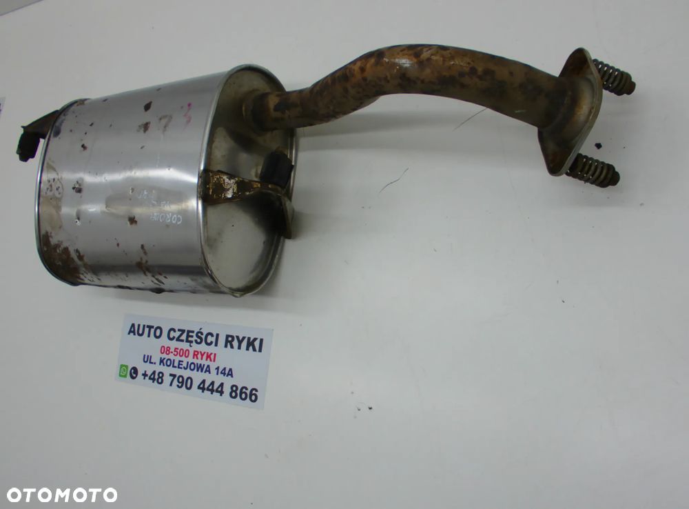 Toyota Corolla Verso D4D Tłumik 2.0D - 4