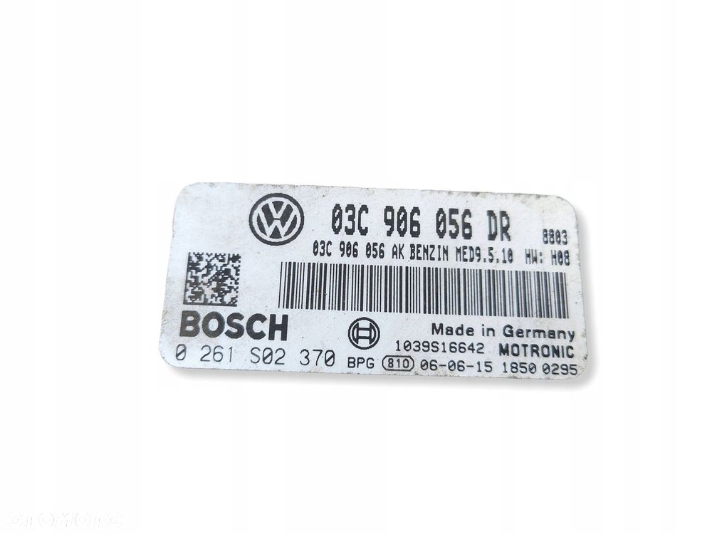 STEROWNIK KOMPUTER SILNIKA 03C906056DR VOLKSWAGEN GOLF 5 V PLUS 1.6 FSI - 2