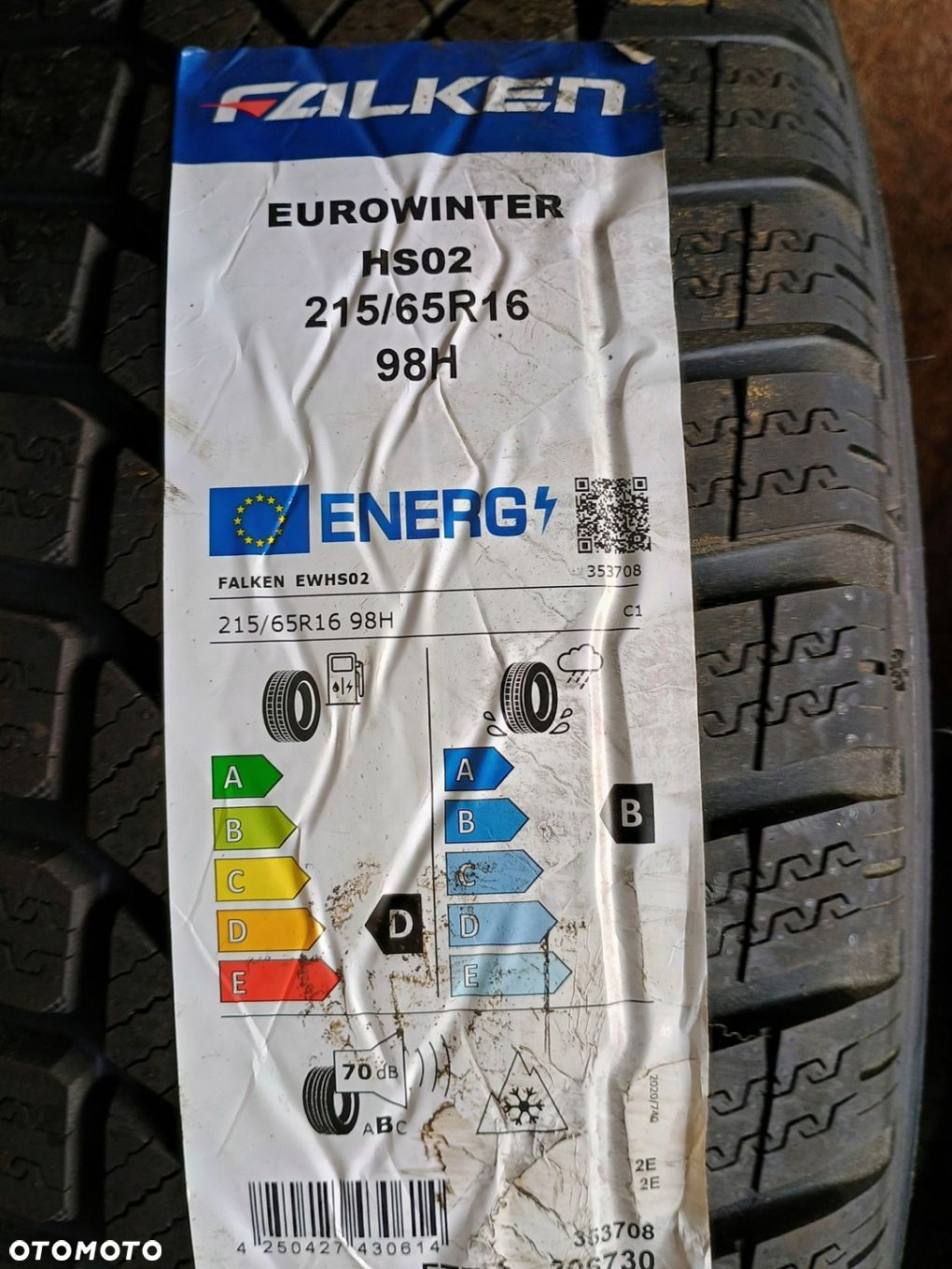 NOWE KOŁA ALU zimowe JEEP AVENGER ORYGINAŁ 52197380 215/65/16 NOWE - 3