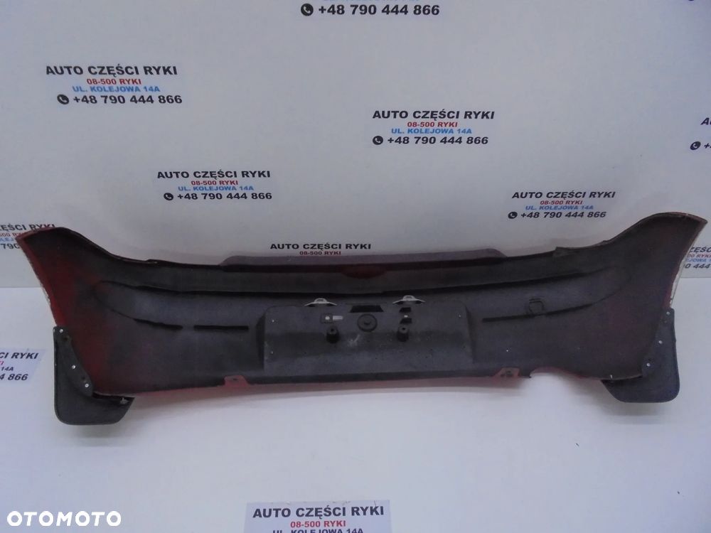 Daewoo Matiz Zderzak Tył Czerwony - 8