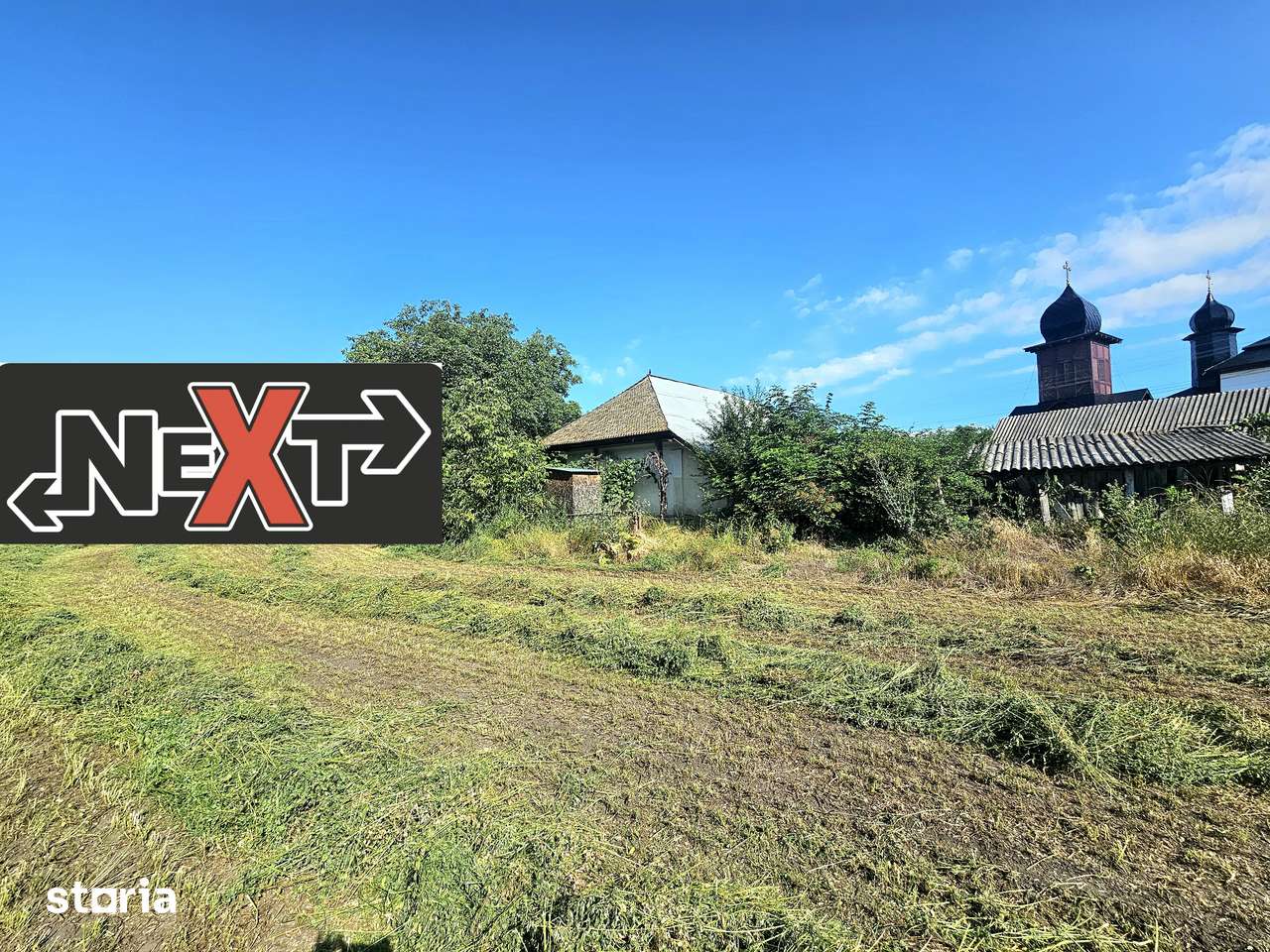 Doua corpuri de casa cu 3700 mp Davideni la strada. Deschidere 80 m! - Imagine principală: 4/9