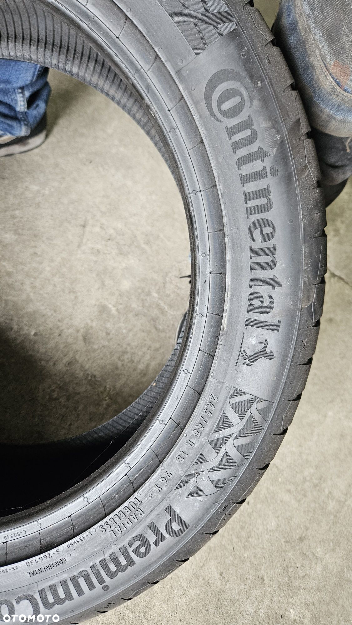opony używane 245/45R18 Continental Premiumcontact 7 - 5