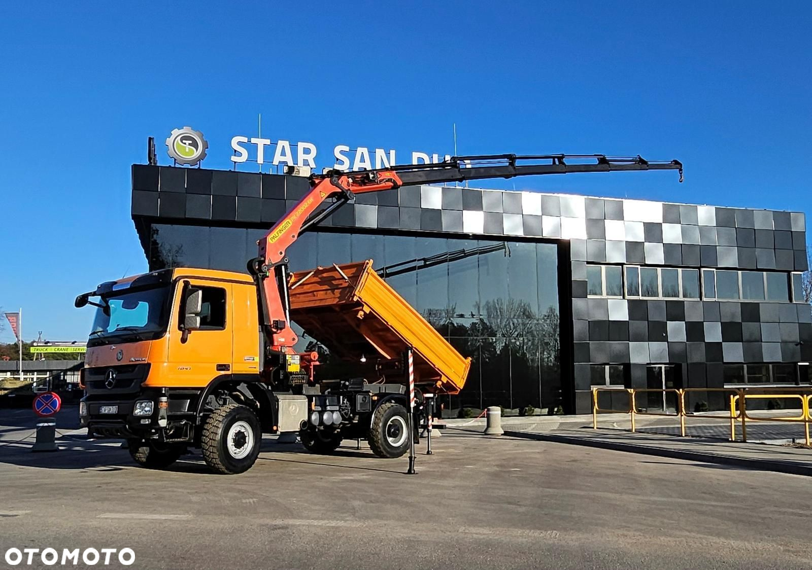 Mercedes-Benz ACTROS 1841 4x4 PALFINGER PK 22002 HDS Żuraw Wywrotka - 7