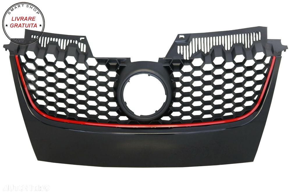 Accesorii Grile Bara fata GTI Look VW Golf 5 V (2003-2007)- livrare gratuita - 3