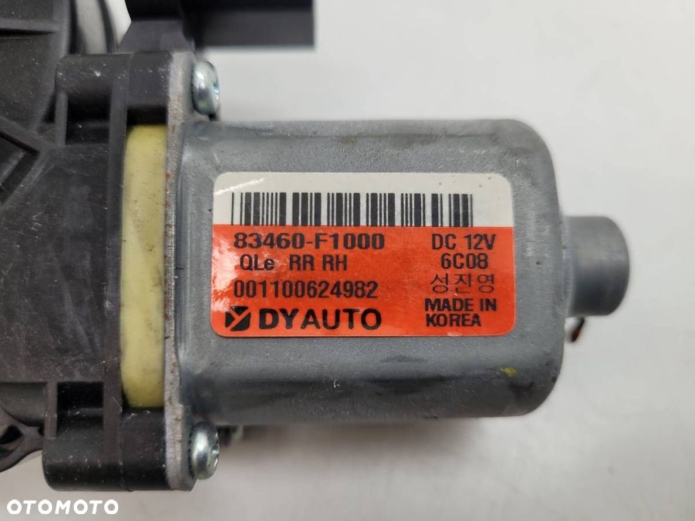 SILNICZEK SZYBY TYŁ PRAWY SPORTAGE IV 83460-F1000 - 2