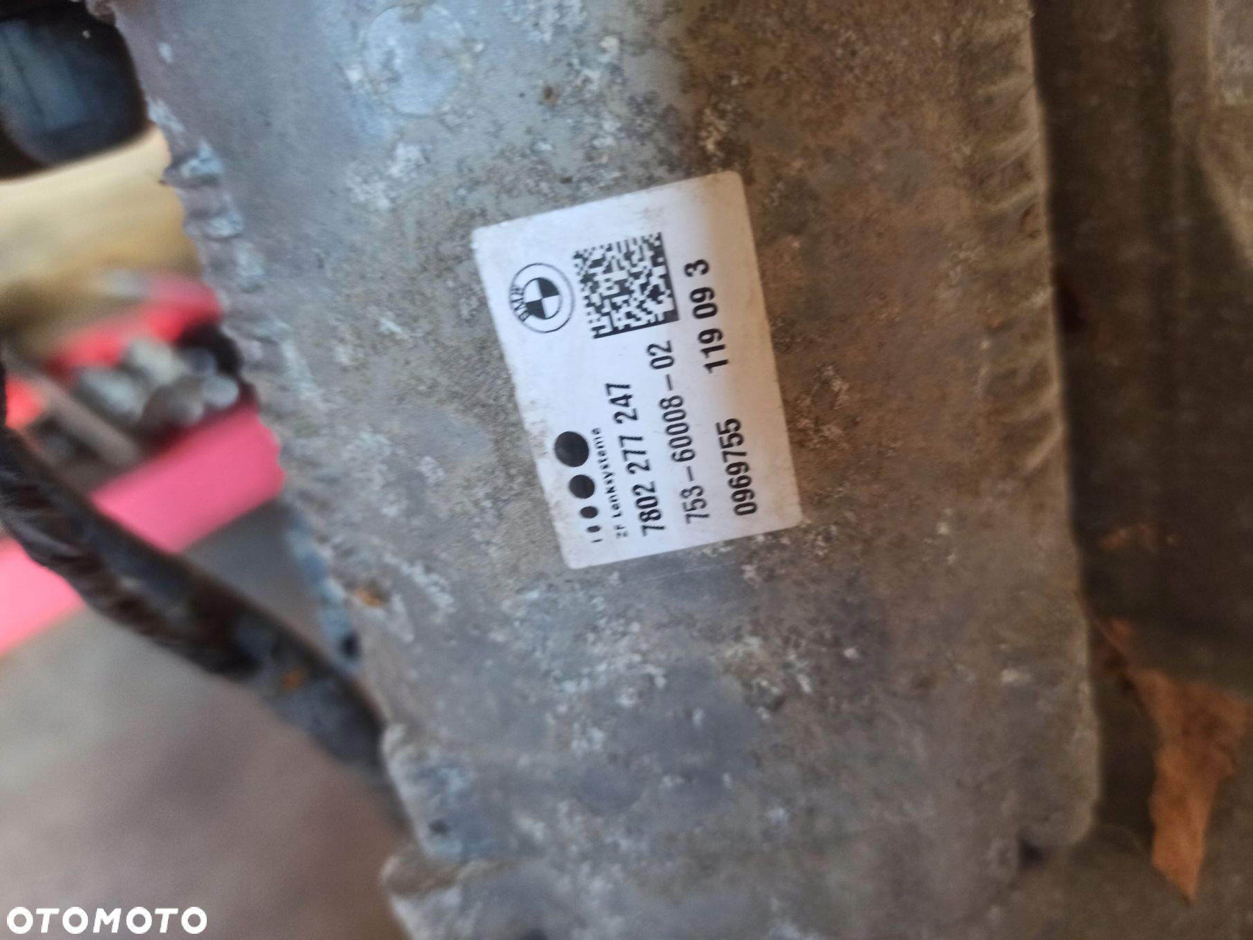 Maglownica przekładnia kierownicza BMW 1 E87 LIFT Europa 7806974228 - 9