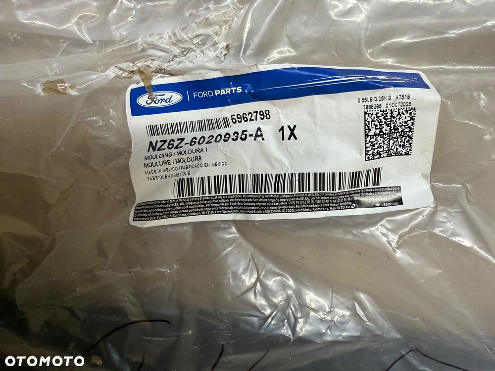 LISTWA ZGARNIAJĄCA DRZWI LEWA PRZÓD LEWA TYŁ FORD MAVERICK 2022- NZ6Z-6020935-A NZ6Z-6025555-A - 3