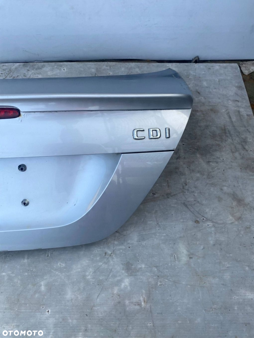 MERCEDES CLK W209 AMG KLAPA BAGAŻNIKA TYŁ TYLNA KOMPLETNA LOTKA - 10