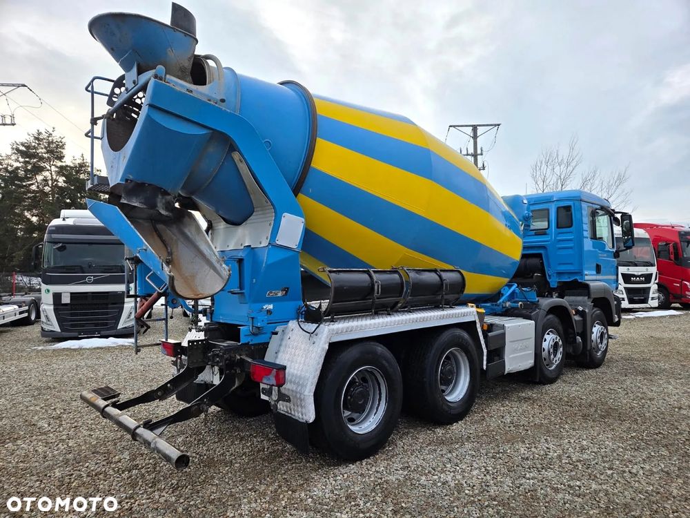 MAN TGS 32.400 / 8X4 / GRUSZKA / STETTER / 9m3 / MANUAL - 8