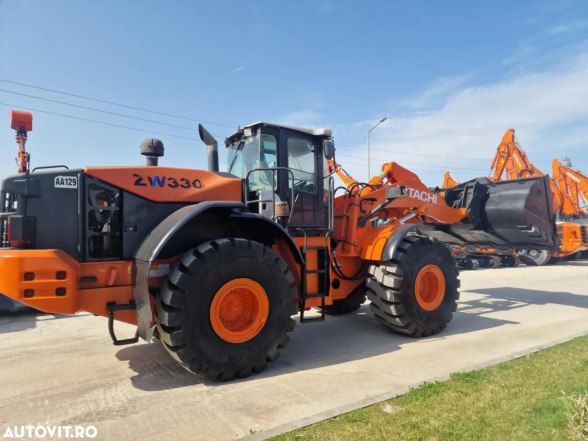 Hitachi ZW330-6, 2016, 7.477h, 33 tone, cupa 5,5mc cu dinti, Cupla rapida,Gresare automata, Anvelope NOI, STARE FOARTE BUNA-posibilitate leasing-PROMOTIE 109.900 EUR+Tva - 19