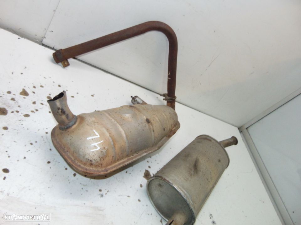 Renault 4l panelas de escape - 5