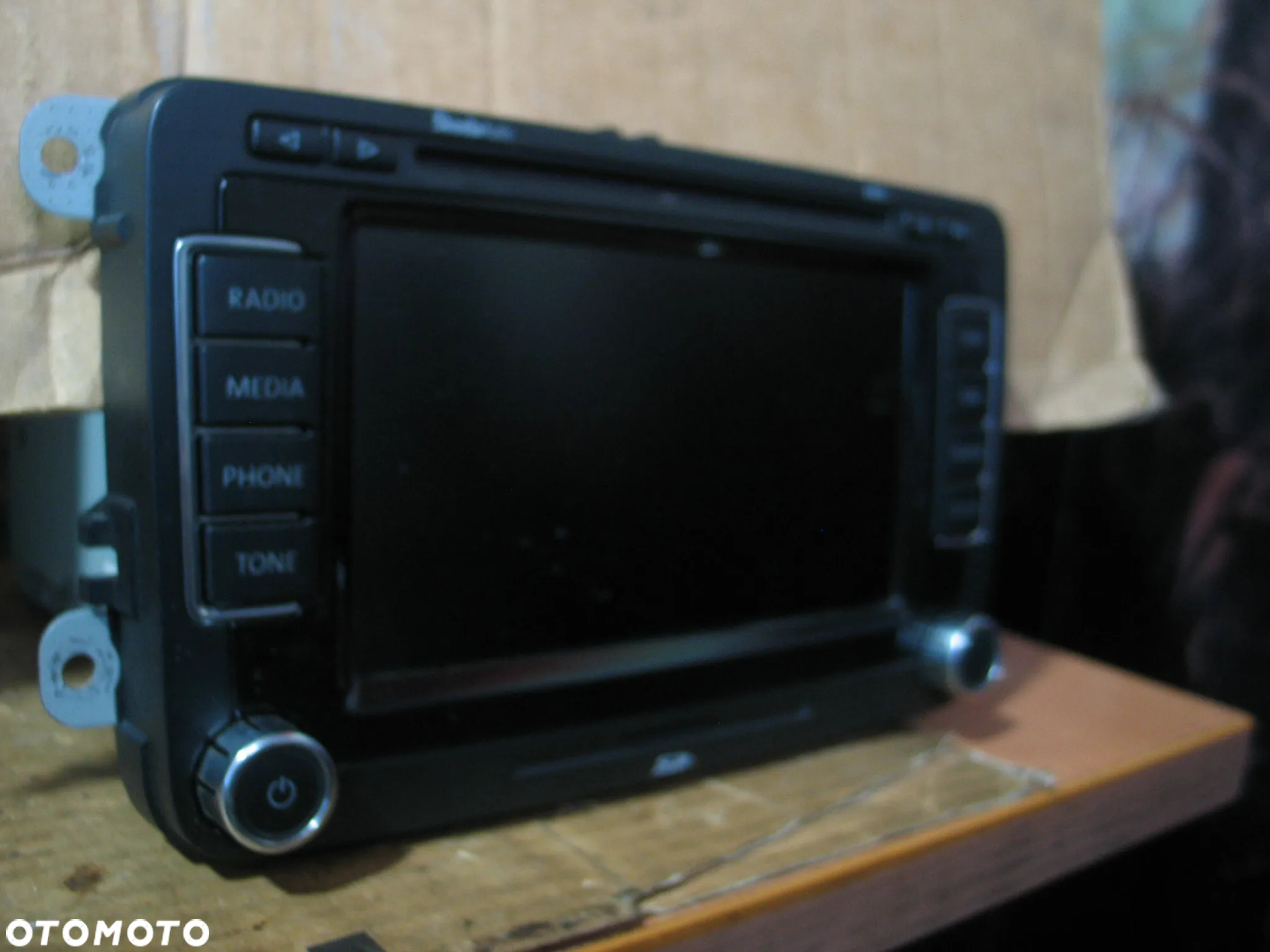 radio radioodtwarzacz nawigacja skoda octavia 2 II mp3 sd 1Z0035680A - 3