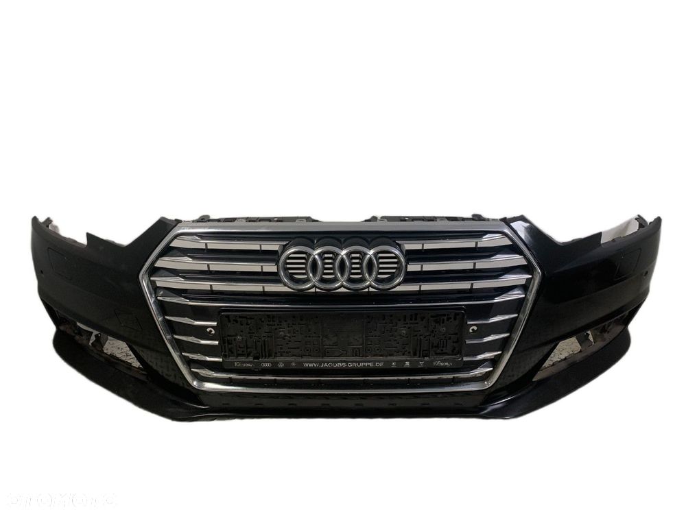ŁADNY NIEUSZKODZONY ZDERZAK GRILL PRZEDNI PRZÓD AUDI A4 B9 S-LINE 15-19 4xPDC SPRYSKI 8W0807437 - 1