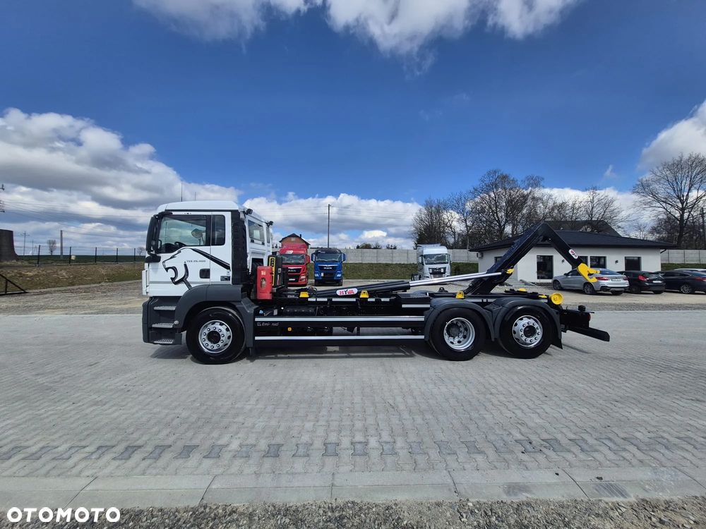 MAN TGS 26.460 / HAKOWIEC/ HYVA / OŚ SKRETKA - 20