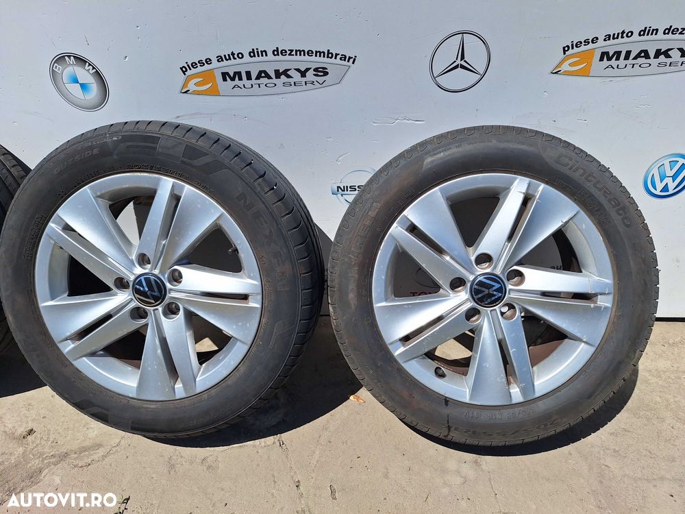 Set roti originale Vw golf 6/7/8Vw Passat,Vw Touran R16 205/55 R16 91V - 2