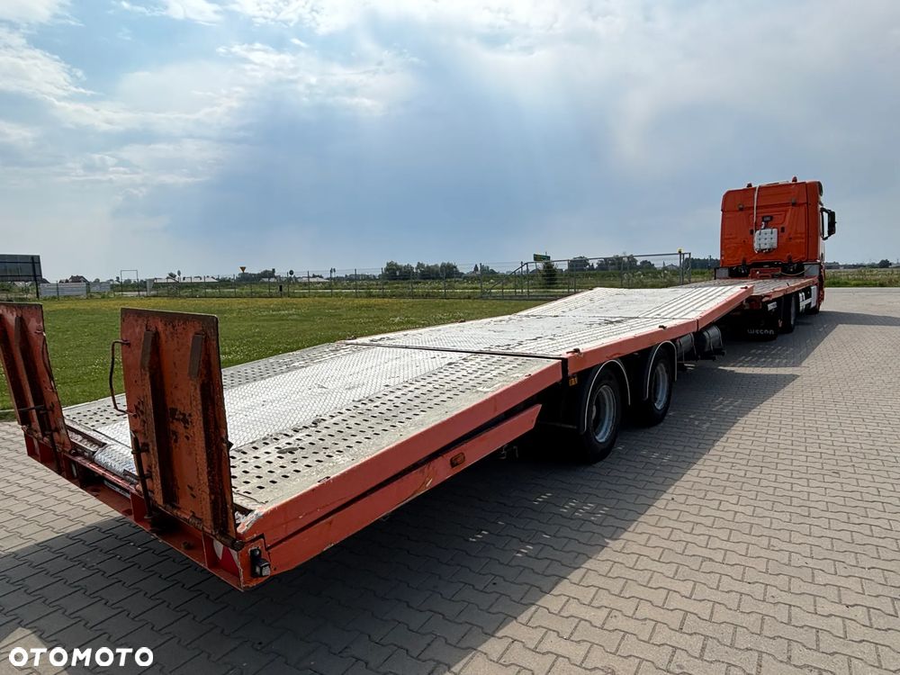 Mercedes-Benz Actros 2645 6x2 kabina Big Space, SOLO STAR z przyczepą POLKON zestaw niskopodwoziowy , laweta , autoholowanie, transport pojazdów , transport maszyn, pojazd do transortu słomy, mega, lowdeck, cały na poduszkach w bardzo dobrym stanie z Niemiec - 14