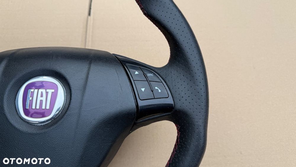 Kierownica Fiat Bravo skóra 2007-2014 Multi multifunkcja airbag - 8