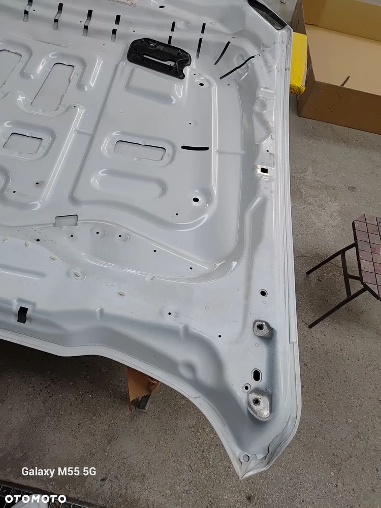 Maska pokrywa silnika zderzak przedni Mustang MK6 polift fartuch prawy górny Oem, listwy nakładki progowe - 14