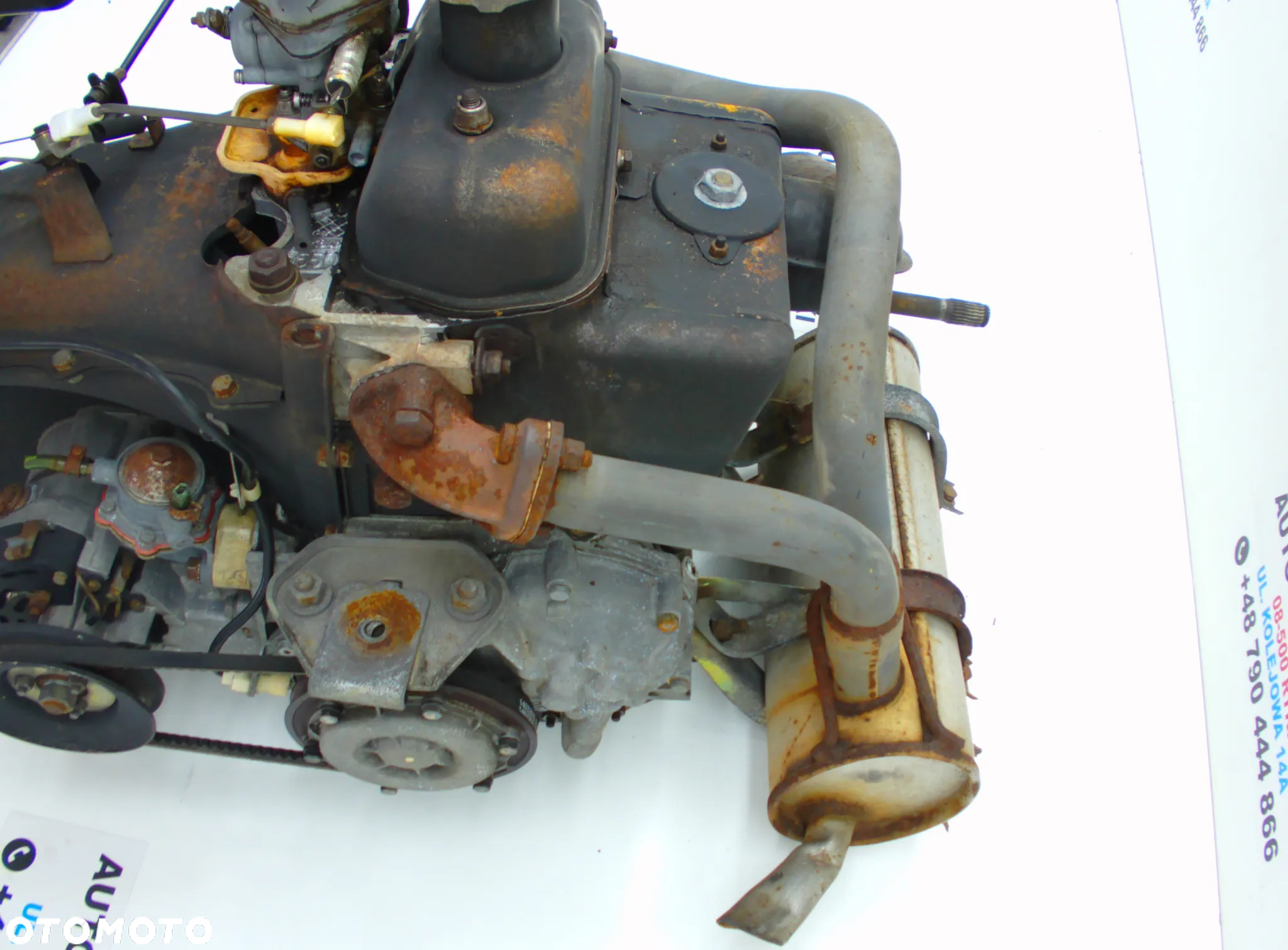 FIAT 126p  maluch silnik skrzynia biegów części - 6