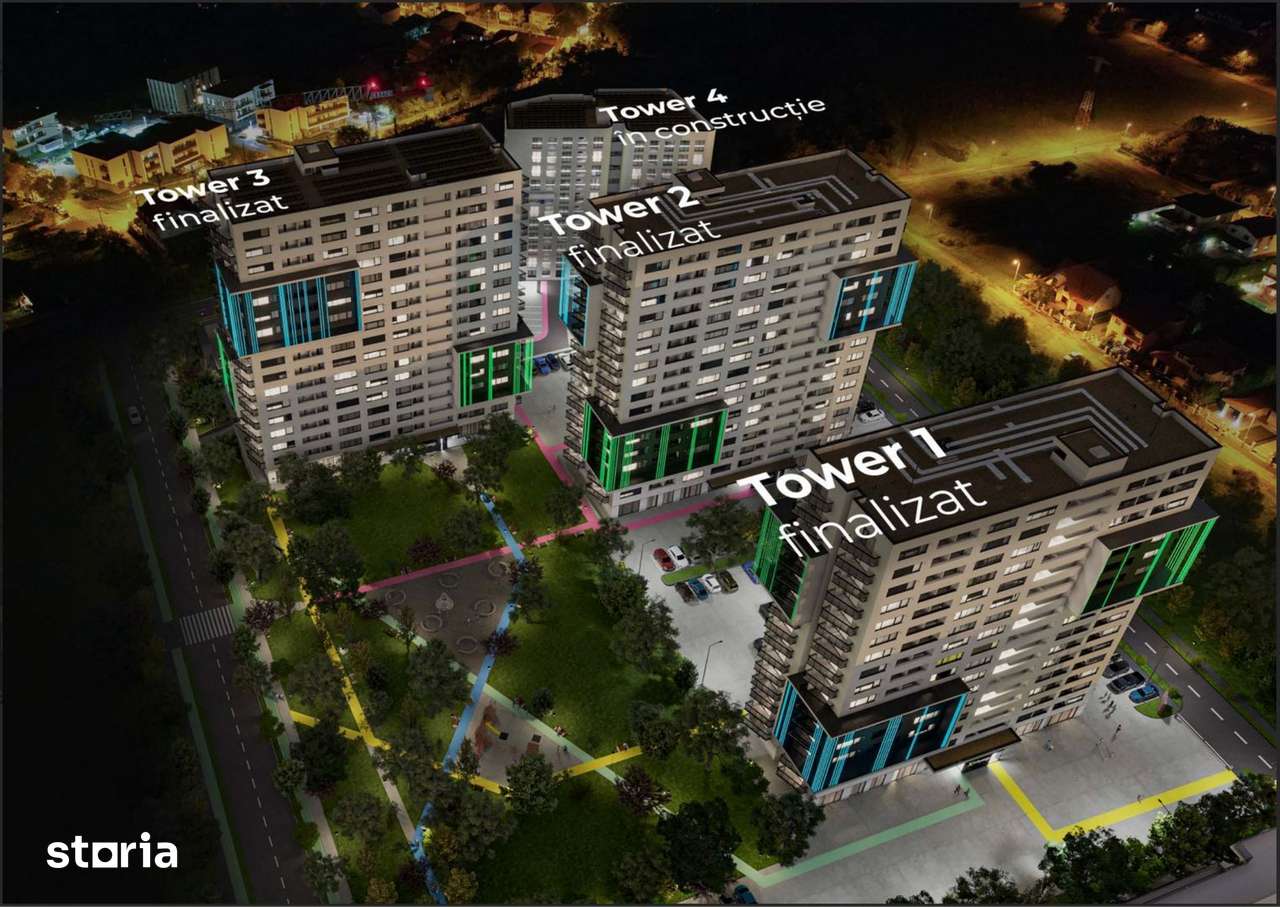 Apartament cu 2 camere in X-city Towers Direct de la dezvoltator — fotografia 1