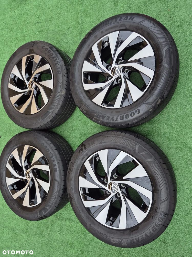 Volkswagen VW Audi Skoda Felgi z oponami KOŁA 215/60 R16 Goodyear ET43 - 2