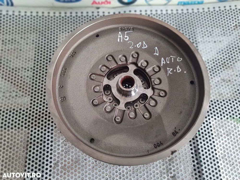 Volanta Masa Dubla Cutie Automata Audi A5 A4 B8 2.0 Tdi Euro 5 Motor CJC Cutie Automata NYM An 2012-2013-2014-2015 Volan Stanga Cod 0AW105317AK Dezmembrez Audi A5 Facelift 2.0 Tdi Automat Motor CJC Cutie Automata NYM Volan Stanga Xenon Piele An 2012-2013-2014-2015 - 6