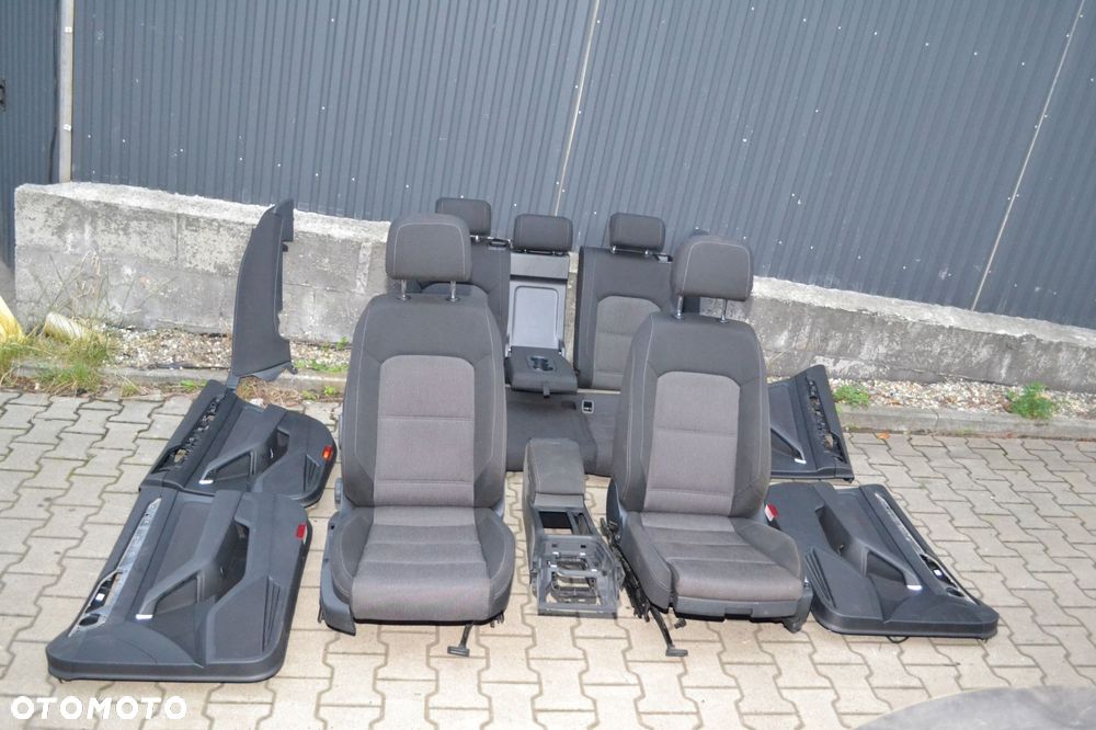 VW PASSAT B8 KOMBI FOTELE KANAPA BOCZKI TUNEL KOMPLET ZESTAW ERGOCOMFORT - 1