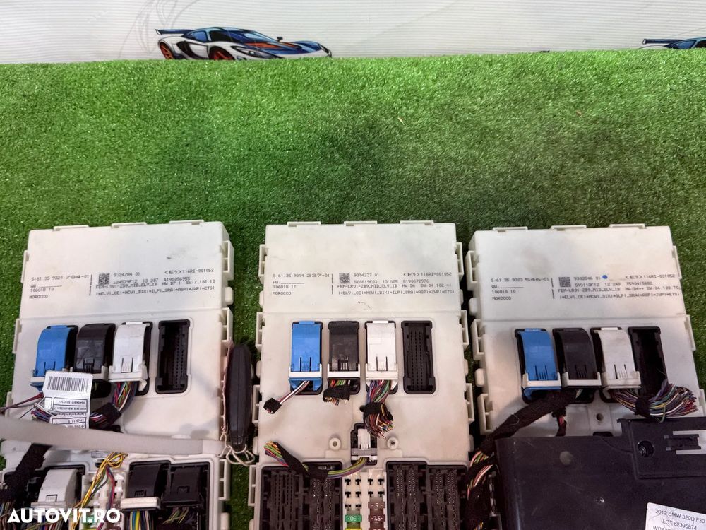 PANOU SIGURANTE DE CONTROL (3 BUC.) BMW 320D F30 F31 F34 SERIA 3 2.0 DIESEL 2012 COD OEM 932478401 931423701 930354601 2011-2019 - 2