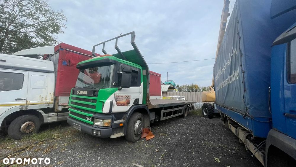 Scania 340  Zabudowa do słomy  na części ! - 3