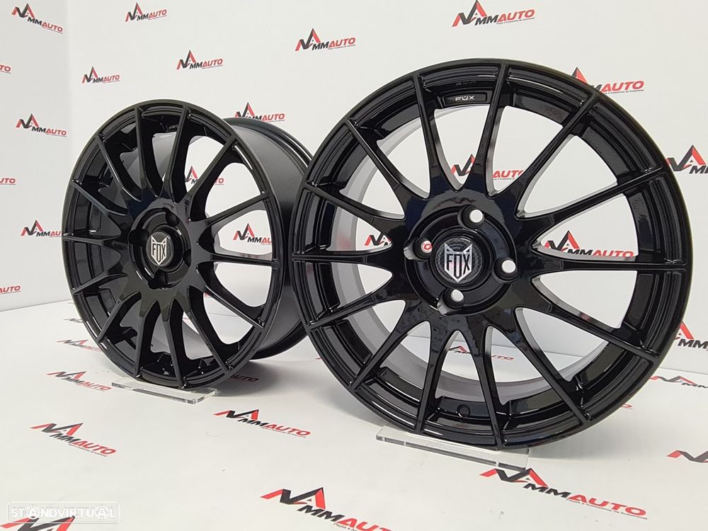 Jantes FOX FX004 Preto Brilho 15 (4x108) - 2