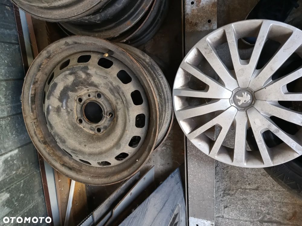 Felgi stalowe aluminiowe Mercedes 5x112 15 i 16 peugeot 5x108 15 i 4x108 14 - 7
