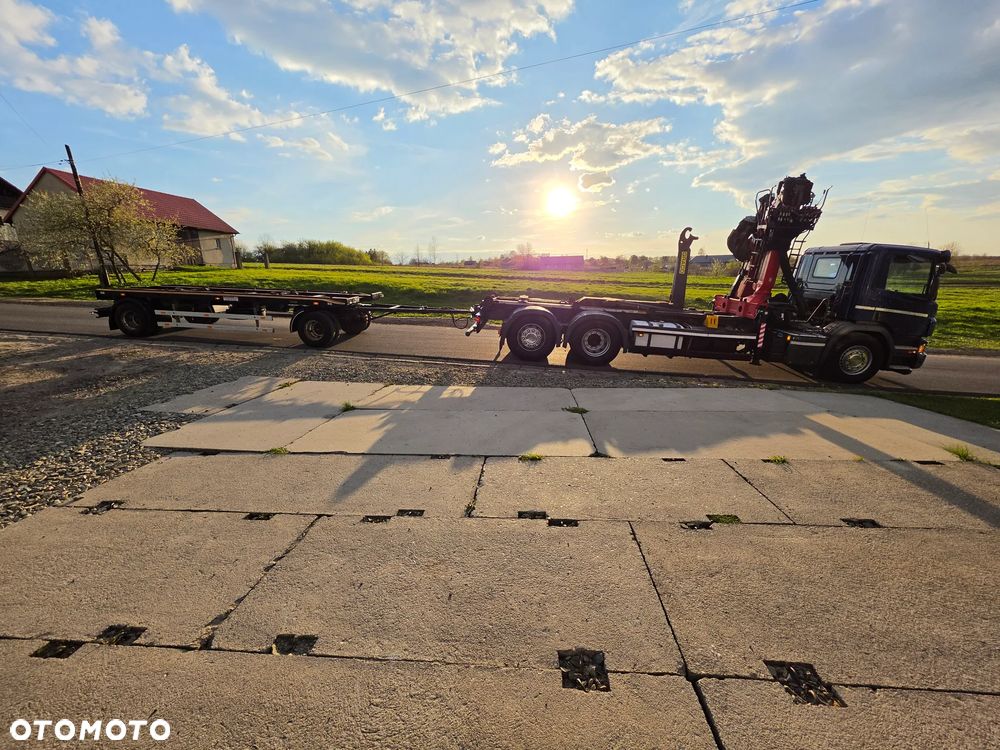 Polkon PRZYCZEPA POLKON PK-183 DO HAKOWCA ZŁOMU DO TROCIN DO TRANSPORTU KONTENERÓW ROLNICZA NA DUŻE KONTENERY - 8