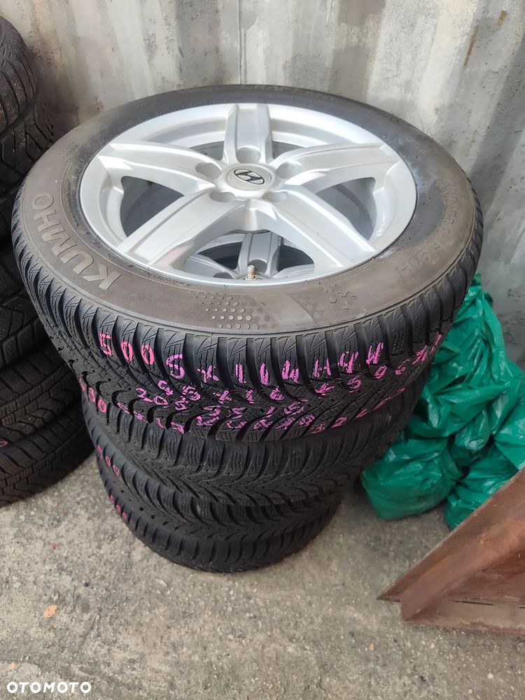 5x114,3 Felgi Aluminiowe Alufelgi Oryginalne 5x114 Koła Zimowe Zima 16 Hyundai Coupe Elantra i30 ix20 Kia Ceed Venga Soul Carens Cerato Mazda Mitsubishi Legnica ALU-RAD 205/55 6mm - 3